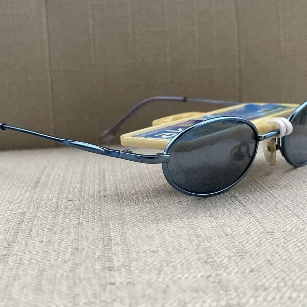 J.A.K Kids Sunglasses Blue Tone Metal Frame 100% UV Protection Sunglasses Shades